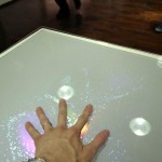 Close up of table top